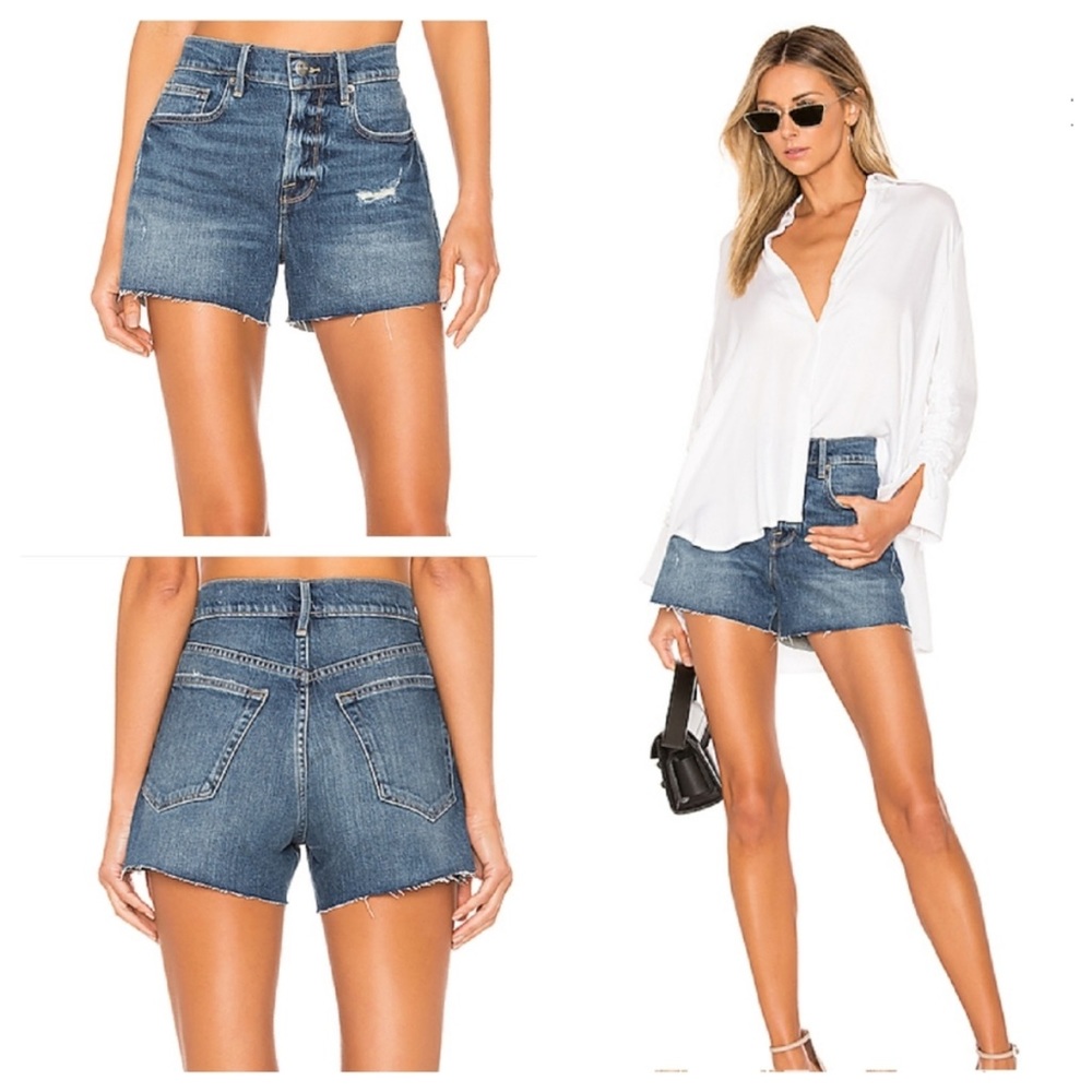 Frame Denim le Brigette short size 25
